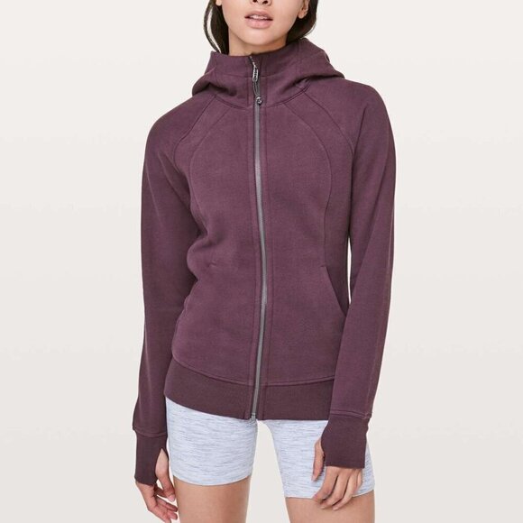 Lululemon Scuba Hoodie *Light Cotton Fleece - 6 Arctic Plum - Picture 1 of 9